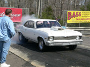 WHITE 71 NOVA BURNOUT